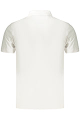 COVERI MOVING MEN'S SHORT-SLEEVE POLO SHIRT WHITE