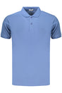 COVERI MOVING MEN'S SHORT-SLEEVE POLO SHIRT, BLUE
