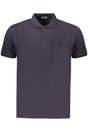 COVERI MOVING MEN'S SHORT-SLEEVE POLO SHIRT, BLUE