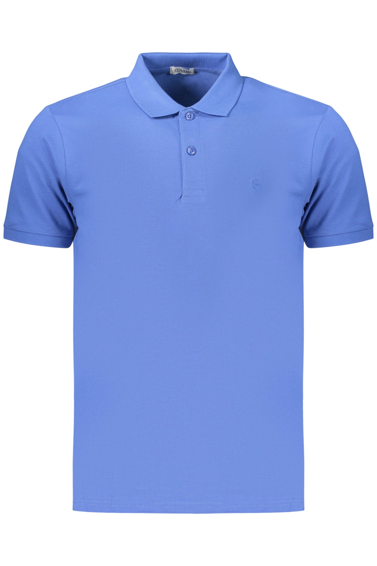 COVERI MOVING MEN'S SHORT-SLEEVE POLO SHIRT, BLUE