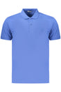 COVERI MOVING MEN'S SHORT-SLEEVE POLO SHIRT, BLUE