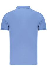 COVERI MOVING MEN'S SHORT-SLEEVE POLO SHIRT, BLUE