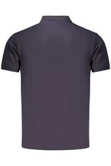 COVERI MOVING MEN'S SHORT-SLEEVE POLO SHIRT, BLUE