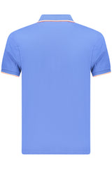 COVERI MOVING MEN'S SHORT-SLEEVE POLO SHIRT, BLUE