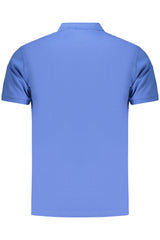 COVERI MOVING MEN'S SHORT-SLEEVE POLO SHIRT, BLUE