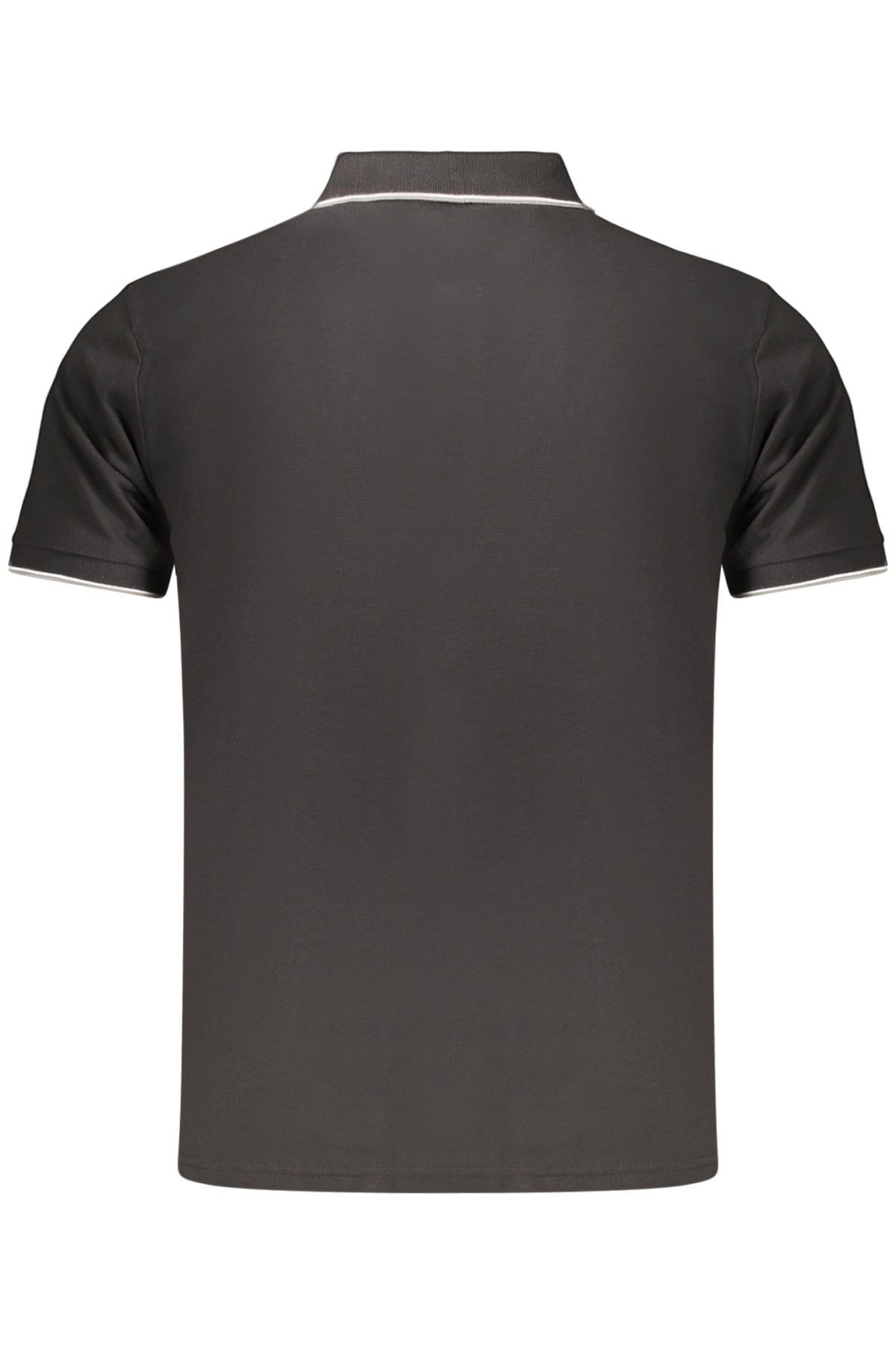 COVERI MOVING MEN'S SHORT-SLEEVE POLO SHIRT BLACK