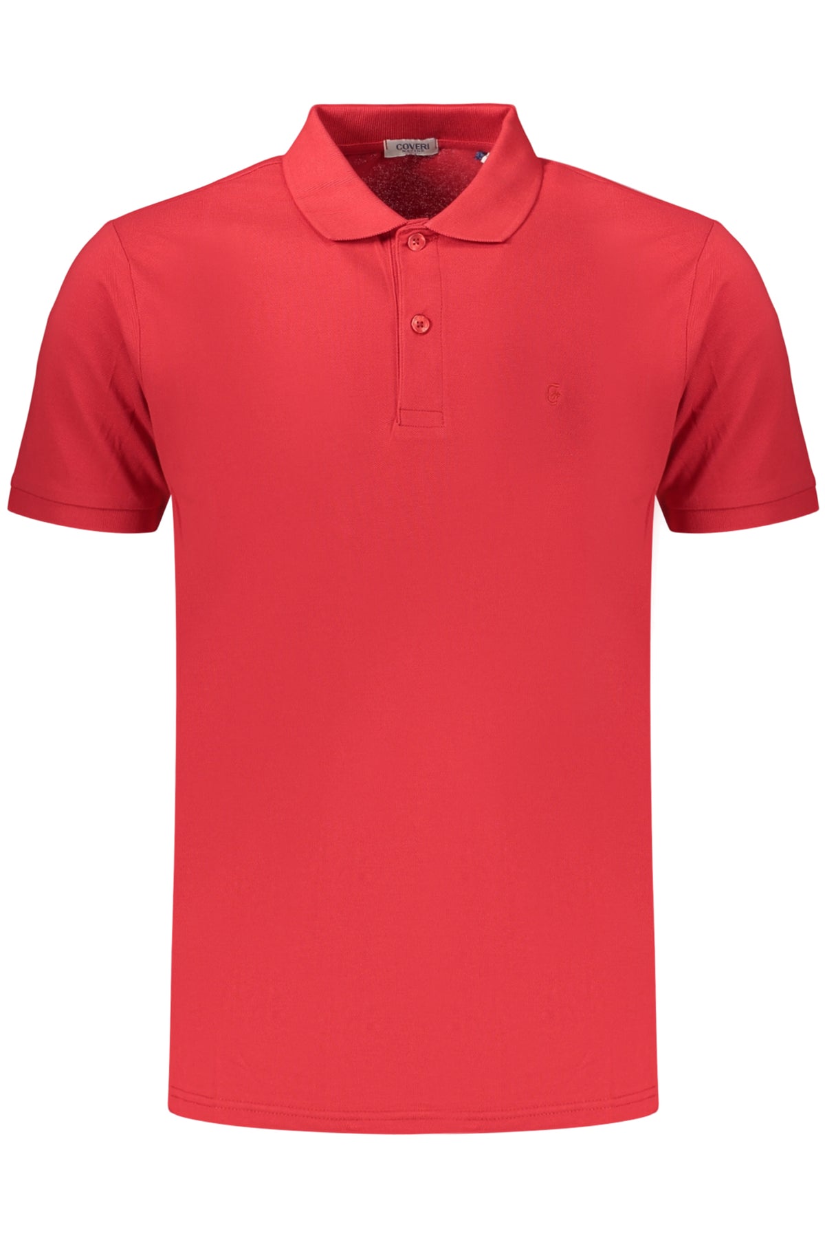COVERI MOVING MEN'S SHORT-SLEEVE POLO SHIRT, RED