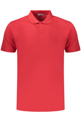 COVERI MOVING MEN'S SHORT-SLEEVE POLO SHIRT, RED