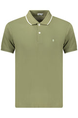 COVERI MOVING MEN'S SHORT-SLEEVE POLO SHIRT, GREEN