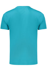 COVERI MOVING MEN'S SHORT-SLEEVED T-SHIRT, BLUE