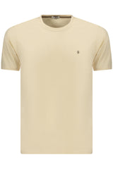 COVERI MOVING MEN'S SHORT-SLEEVE T-SHIRT, BEIGE