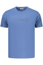 COVERI MOVING MEN'S SHORT-SLEEVE T-SHIRT, BLUE