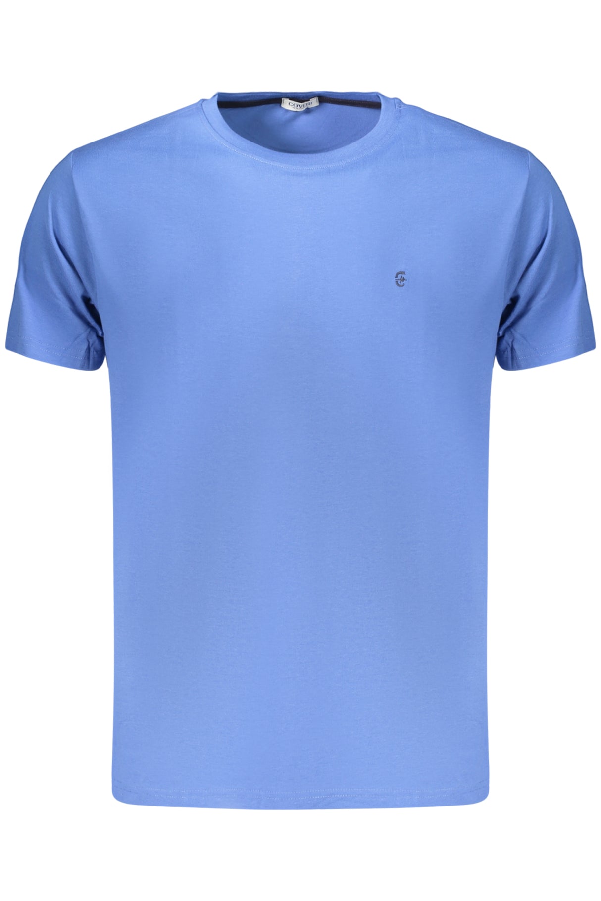 COVERI MOVING MEN'S SHORT-SLEEVE T-SHIRT, BLUE