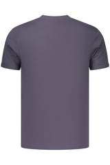 COVERI MOVING MEN'S SHORT-SLEEVE T-SHIRT, BLUE