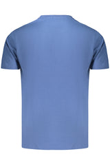 COVERI MOVING MEN'S SHORT-SLEEVE T-SHIRT, BLUE