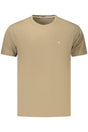 COVERI MOVING MEN'S SHORT-SLEEVE T-SHIRT BROWN