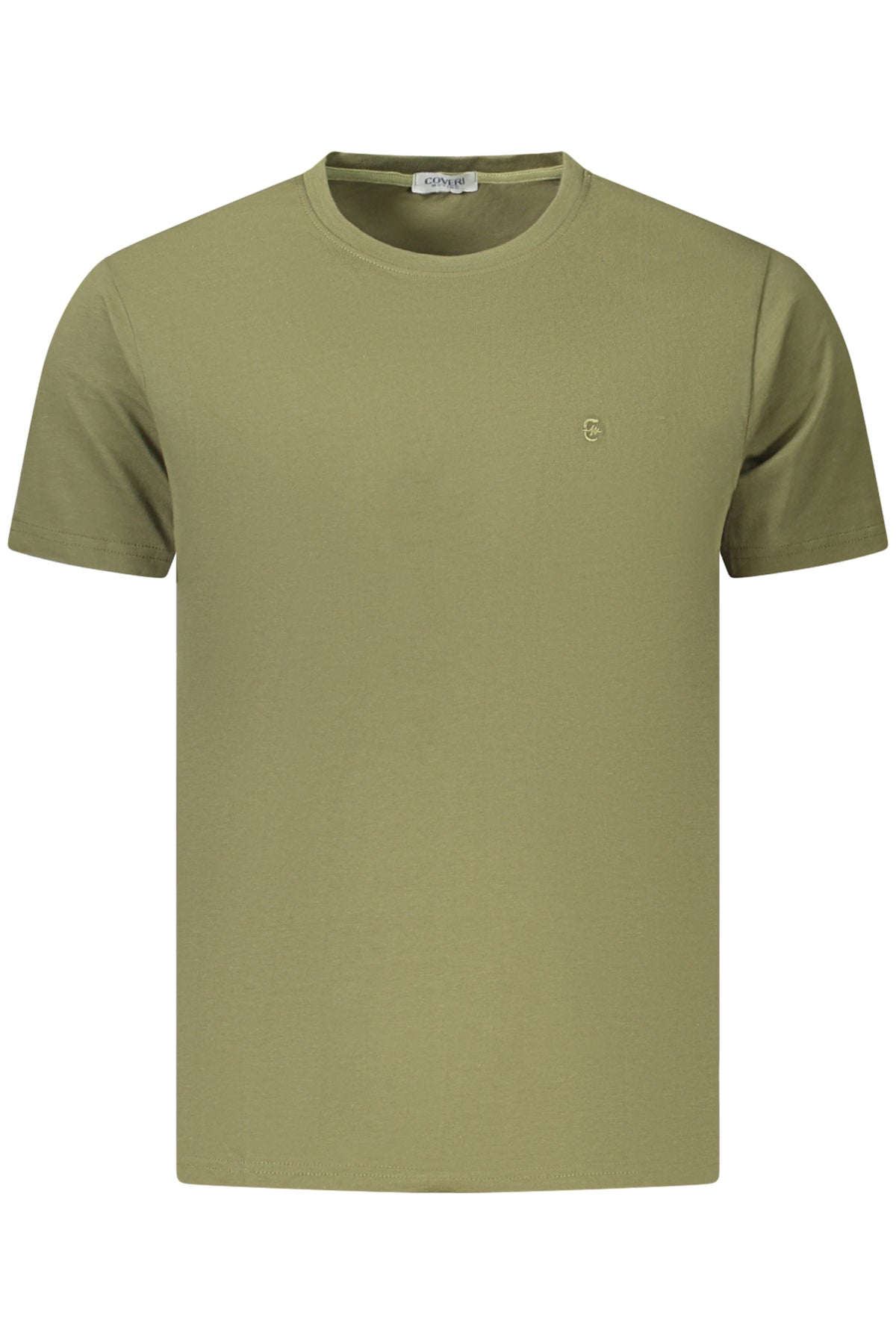 COVERI MOVING MEN'S SHORT-SLEEVED T-SHIRT GREEN