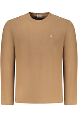 COVERI MOVING MEN'S LONG-SLEEVED T-SHIRT, BROWN