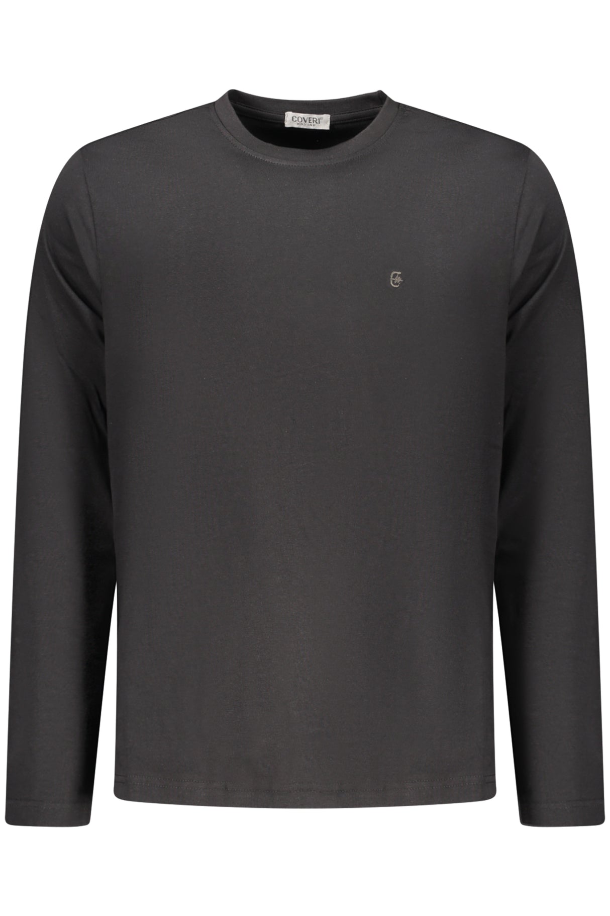 COVERI MOVING MEN'S LONG-SLEEVED T-SHIRT BLACK
