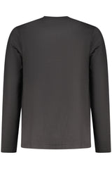COVERI MOVING MEN'S LONG-SLEEVED T-SHIRT BLACK