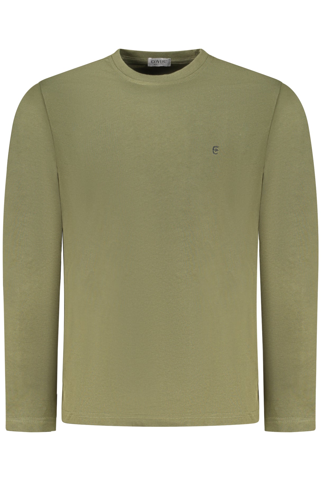 COVERI MOVING MEN'S LONG-SLEEVED T-SHIRT, GREEN