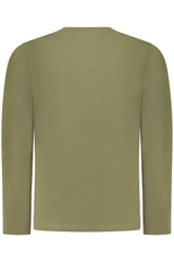 COVERI MOVING MEN'S LONG-SLEEVED T-SHIRT, GREEN