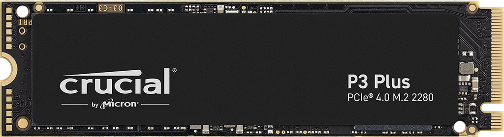 Crucial SSD M.2 NVMe PCIe 4.0 x 4  P3 Plus 2TB
