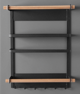 Magnetic Kitchen Towel Rack and Storage Organizer