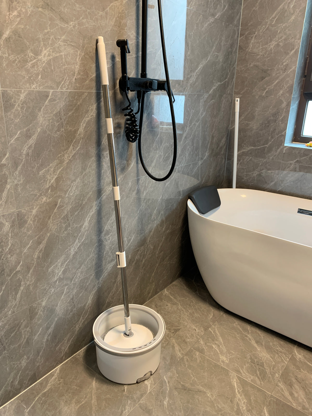 Rotating Flat Mop for Effortless Cleaning