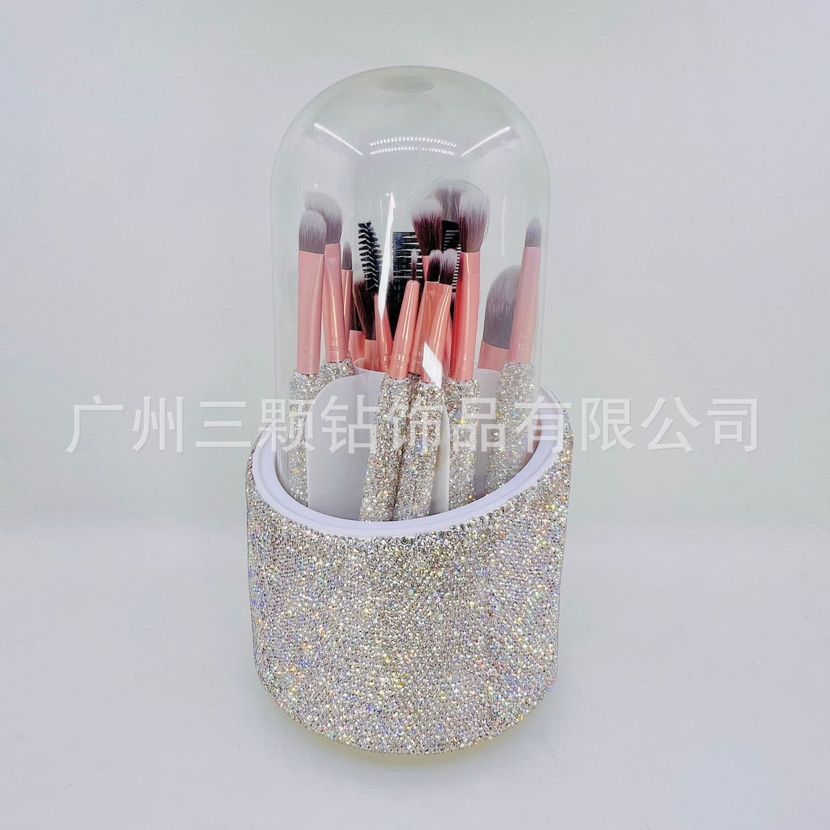Diamond Makeup Brush Set - 10/12 Pcs Ultra Soft Tools