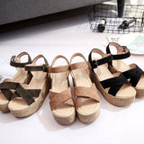 Women's Wedge Sandals Summer Casual Thick Sole 2019