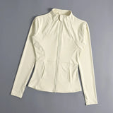 Long Sleeve Slim-Fit Fitness Jacket