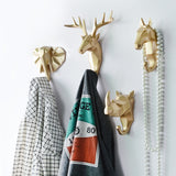 Nordic Fawn Wall Hanging Coat Hook for Home Storage