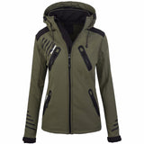 Women's Outdoor Mountaineering Jacket with Zipper