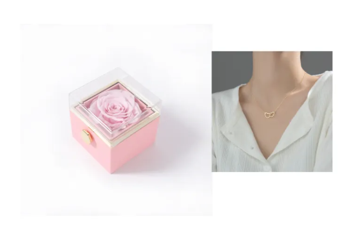 BloomSpin Acrylic Jewelry Organizer