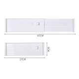 Telescopic Adjustable Plastic Drawer Divider for Storage