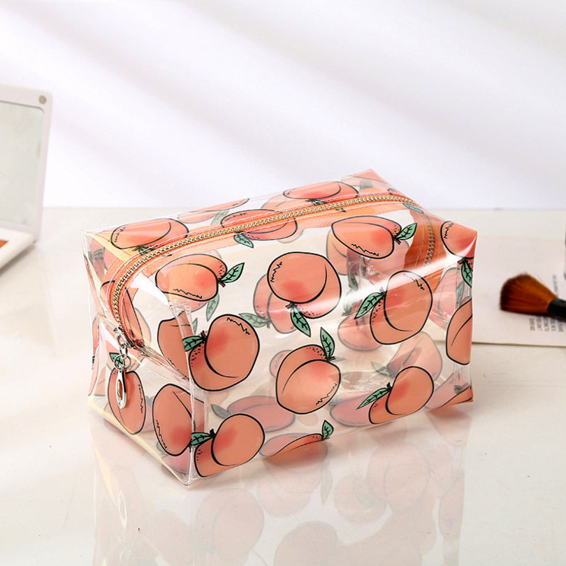 Large Capacity Transparent PVC Waterproof Cosmetic Bag