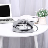 Power Bank and Headset Storage Bag with Data Cable