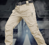 Men's Plus Size Waterproof Tactical Cargo Pants for Hiking