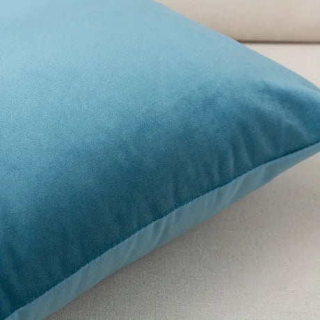 Solid Color Velvet Pillow Cover for Home Decor 17.72"
