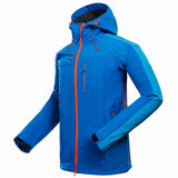 Men's Outdoor Soft Shell Jacket for Camping and Sports
