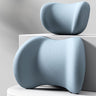 Car Headrest & Lumbar Support Cushion Car Headrest and Lumbar Support Car Headrest and Lumbar Support Cushion Ergonomic Car Seat Headrest & Lumbar Cushion (Blue)