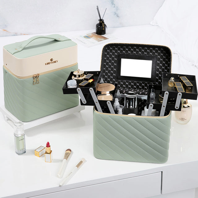 Fashionable Portable Makeup Bag and Storage Box