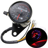 Black Motorcycle Odometer Upgrade