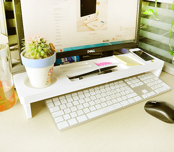 Creative Desktop Organizer Multi-Functional Keyboard Rack