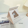 Cute Folding Makeup Mirror - Heart Desktop Design