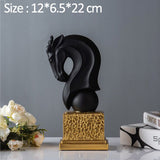 Creative Horse Head Home Decor for Living Room Display