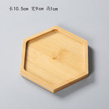 Ceramic Succulent Planter with Bamboo Tray and Stand