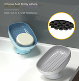 Suction Cup Soap Dish for Bathroom Storage (Octopus Design)