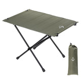LITVIBE Folding Camping Table - 2.65 LBS Ultralight Aluminum Portable Camp Table with Carry Bag - Compact Camping Table Support 40 LBS Foldable Small Table for Outdoor Camping Picnic